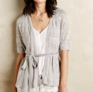 Lace Stitch Cardigan from Anthropologie, size M